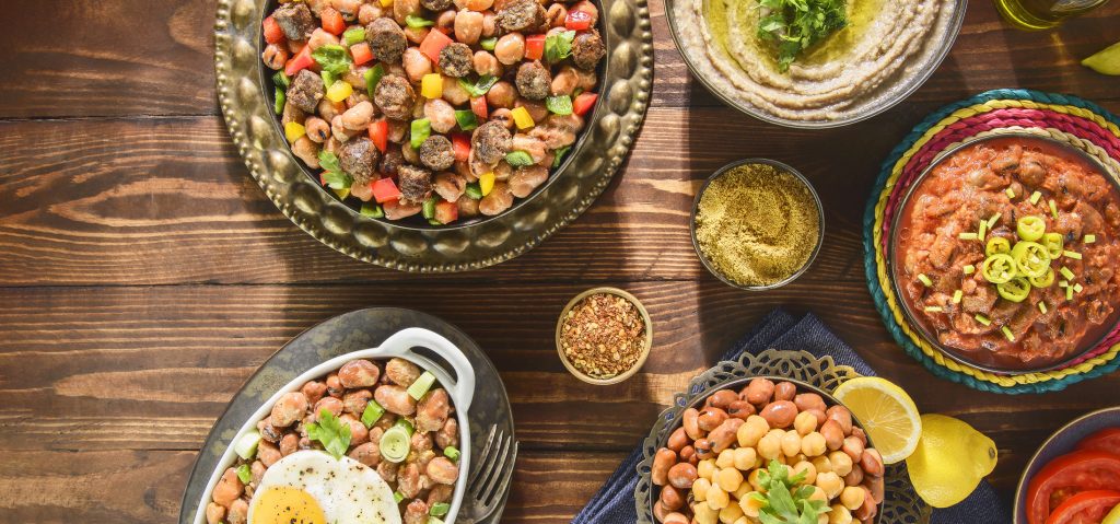 Arabic Cuisine: Varieties of traditional Egyptian beans dishes - A Way To Go Travel