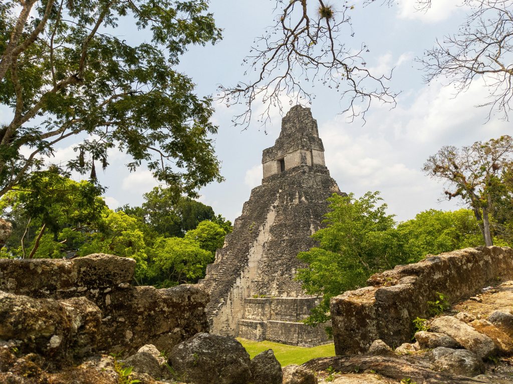 Maya Pyramid in Tikal